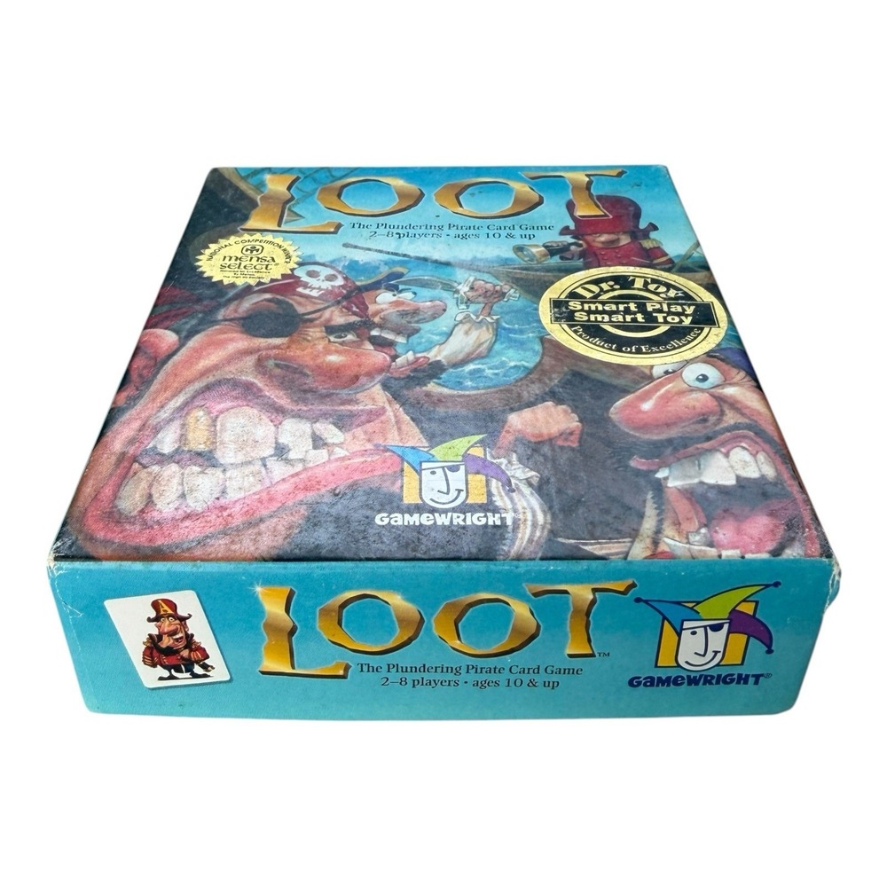 Loot The Plundering Pirate Card Game GameWright Complete Mensa‎ Select Dr Toy - Picture 4 of 7